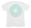 Sea Turtle Mandala T-Shirt Build-A-Shirt (Back / WH)