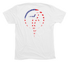 Shark Zen American Flag T-Shirt