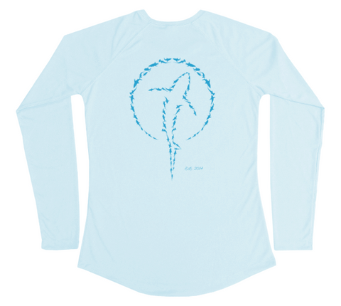 Shark Zen 10th Anniversary Shark Collage Performance Shirt (Women)