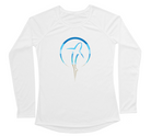 Shark Zen Womens Long Sleeve UV Beachscape White Performance Shirt
