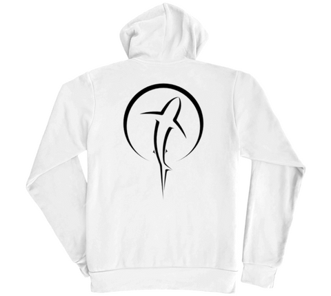 Shark Zen Pullover White Hoodie