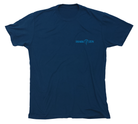 Front of limited edition dark grey distilled Octopus t-shirt with Shark Zen front left chest logo