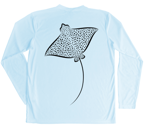 Spotted Eagle Ray Performance Build-A-Shirt (Back / AB)