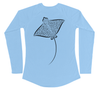 Spotted Eagle Ray Performance Build-A-Shirt (Women - Back / CB)