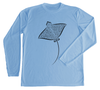 Spotted Eagle Ray Performance Build-A-Shirt (Front / CB)