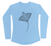 Spotted Eagle Ray Performance Build-A-Shirt (Women - Front / CB)