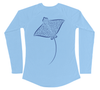 Spotted Eagle Ray Performance Build-A-Shirt (Women - Back / CB)