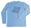 Spotted Eagle Ray Performance Build-A-Shirt (Front / CB)