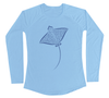 Spotted Eagle Ray Performance Build-A-Shirt (Women - Front / CB)