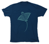 Spotted Eagle Ray T-Shirt Build-A-Shirt (Front / MN)