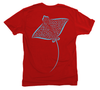 Spotted Eagle Ray T-Shirt Build-A-Shirt (Back / RE)