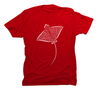 Spotted Eagle Ray T-Shirt Build-A-Shirt (Front / RE)