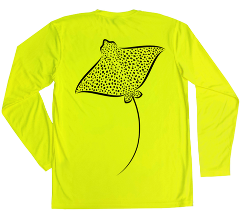 Spotted Eagle Ray Performance Build-A-Shirt (Back / SY)