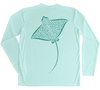 Spotted Eagle Ray Performance Build-A-Shirt (Back / SG)