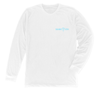 Whale Shark Long Sleeve T-Shirt Build-A-Shirt (Back / WH)