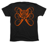 Octopus T-Shirt [Back - BL / OR]