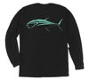 Bluefin Tuna Long Sleeve T-Shirt Build-A-Shirt (Back / BL)