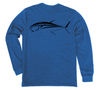 Bluefin Tuna Long Sleeve T-Shirt Build-A-Shirt (Back / CH)
