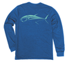 Bluefin Tuna Long Sleeve T-Shirt Build-A-Shirt (Back / CH)