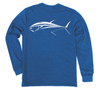 Bluefin Tuna Long Sleeve T-Shirt Build-A-Shirt (Back / CH)