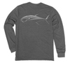 Bluefin Tuna Long Sleeve T-Shirt Build-A-Shirt (Back / HT)