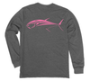 Bluefin Tuna Long Sleeve T-Shirt Build-A-Shirt (Back / HT)