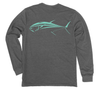 Bluefin Tuna Long Sleeve T-Shirt Build-A-Shirt (Back / HT)