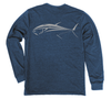 Bluefin Tuna Long Sleeve T-Shirt Build-A-Shirt (Back / NH)