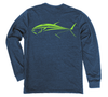 Bluefin Tuna Long Sleeve T-Shirt Build-A-Shirt (Back / NH)