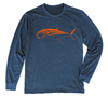 Bluefin Tuna Long Sleeve T-Shirt Build-A-Shirt (Front / NH)