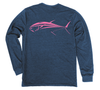Bluefin Tuna Long Sleeve T-Shirt Build-A-Shirt (Back / NH)