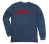 Bluefin Tuna Long Sleeve T-Shirt Build-A-Shirt (Back / NH)