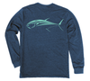 Bluefin Tuna Long Sleeve T-Shirt Build-A-Shirt (Back / NH)