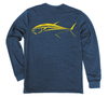 Bluefin Tuna Long Sleeve T-Shirt Build-A-Shirt (Back / NH)