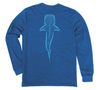 Whale Shark Long Sleeve T-Shirt Build-A-Shirt (Back / CH)