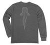 Whale Shark Long Sleeve T-Shirt Build-A-Shirt (Back / HT)
