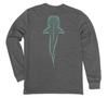 Whale Shark Long Sleeve T-Shirt Build-A-Shirt (Back / HT)
