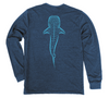 Whale Shark Long Sleeve T-Shirt Build-A-Shirt (Back / NH)