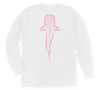 Whale Shark Long Sleeve T-Shirt Build-A-Shirt (Back / WH)