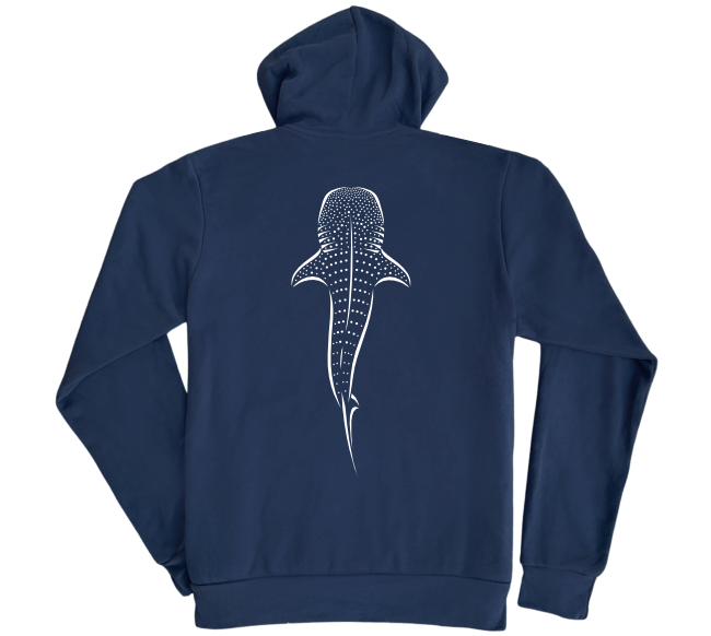Whale Shark Pullover Hoodie