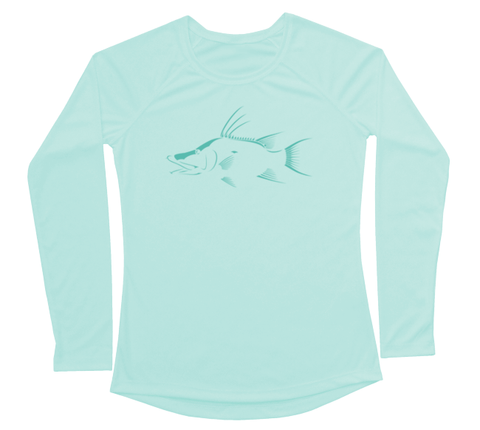 Hogfish Performance Build-A-Shirt (Women - Front / SG)