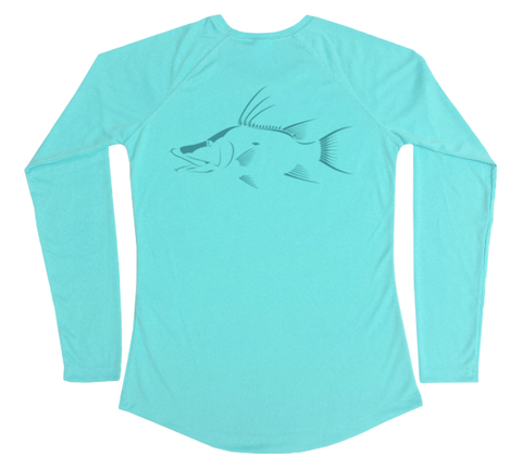 Hogfish Performance Build-A-Shirt (Women - Back / WB)