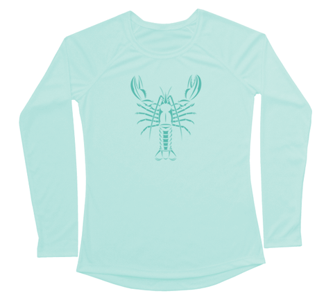 Maine Lobster Performance Build-A-Shirt (Women - Front / SG)
