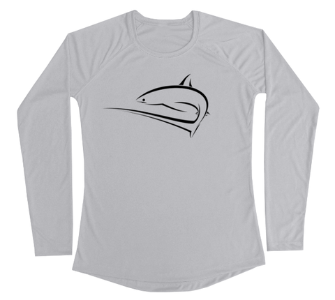 Thresher Shark Performance Build-A-Shirt (Women - Front / PG)