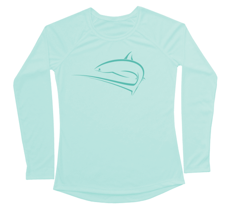 Thresher Shark Performance Build-A-Shirt (Women - Front / SG)