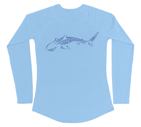 Tiger Shark Performance Build-A-Shirt (Women - Back / CB)