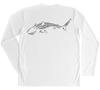 Tiger Shark Performance Build-A-Shirt (Back / WH)