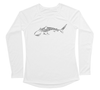 Tiger Shark Performance Build-A-Shirt (Women - Front / WH)
