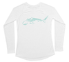 Tiger Shark Performance Build-A-Shirt (Women - Back / WH)