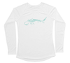 Tiger Shark Performance Build-A-Shirt (Women - Front / WH)
